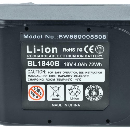VHBW Elektrowerkzeug Akku Makita BL1860B - 4000 mAh 18 V Li-Ion
