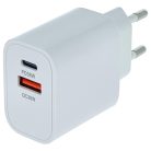 VHBW Hálózati adapter Huawei, Google, Apple Pixel elektromos eszközökhöz - 5 / 9 / 12 / 15 / 20 V