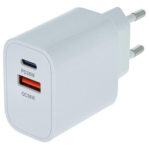 VHBW Hálózati adapter Huawei, Google, Apple Pixel elektromos eszközökhöz - 5 / 9 / 12 / 15 / 20 V