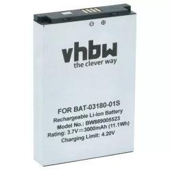 VHBW Mobiltelefon Akku BAT-03180-01S - 3000 mAh 3,7 V Li-Ion
