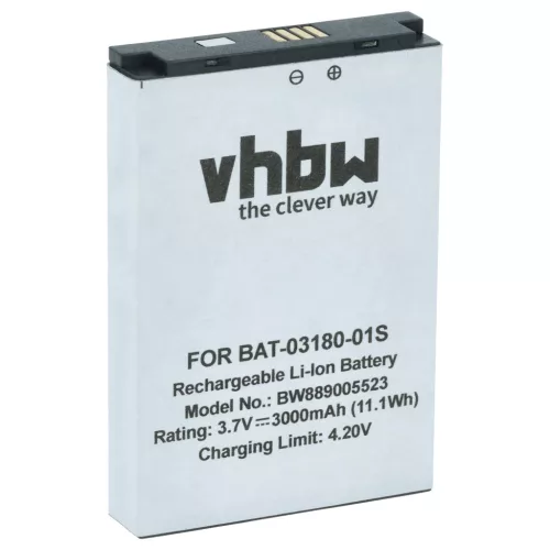 VHBW Mobiltelefon Akku BAT-03180-01S - 3000 mAh 3,7 V Li-Ion