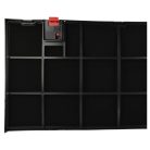 4x Aktivkohlefilter als Ersatz für AEG 0243271009 für Bauknecht Kochfeld - 43 x 21.2 x 2.7 cm