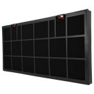 4x Aktivkohlefilter als Ersatz für AEG 0243271009 für Bauknecht Kochfeld - 43 x 21.2 x 2.7 cm