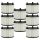 VHBW Vacuum Cleaner Filter 2609256F35 - 8 pcs