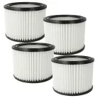 VHBW Vacuum Cleaner Filter Element instead of Hitachi / HiKOKI 4100601 - 4 pcs