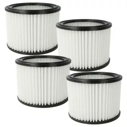   VHBW Vacuum Cleaner Filter Element instead of Hitachi / HiKOKI 4100601 - 4 pcs