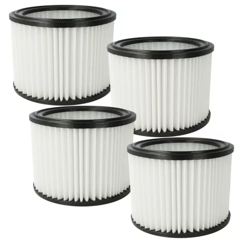 VHBW Vacuum Cleaner Filter Element instead of Hitachi / HiKOKI 4100601 - 4 pcs