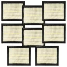 VHBW Vacuum Cleaner Main Filter 496172 - 8 pcs