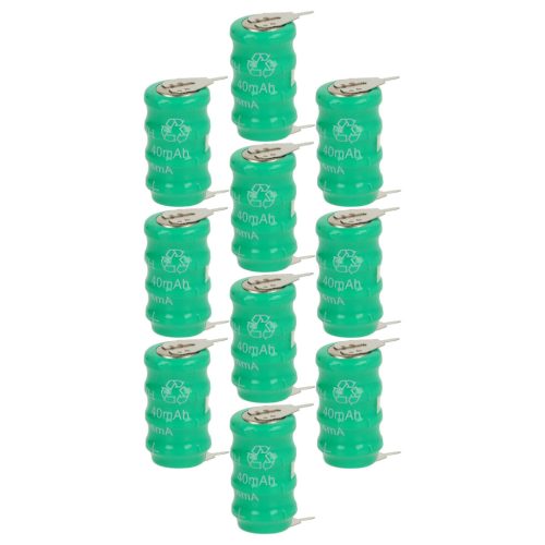 VHBW Gombelem Akkumulátor V40H - 40 mAh 4,8 V NiMH
