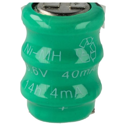VHBW Battery V40H 3-pin - 40 mAh 3.6 V NiMH