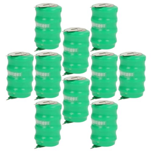 VHBW Button battery V80H 2 pin - 80 mAh 4.8 V NiMH