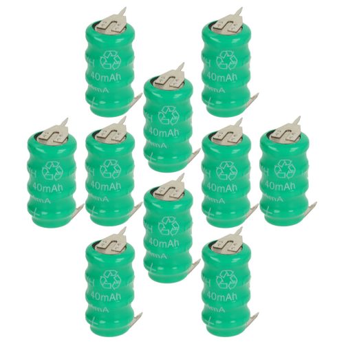 VHBW Gombelem Akku V40H - 40 mAh 4,8 V NiMH