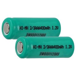 VHBW Battery 2/3AAA - 400 mAh 1.2 V NiMH