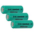 VHBW Akkumulátor cellák 2/3AAA - 400 mAh 1,2 V NiMH