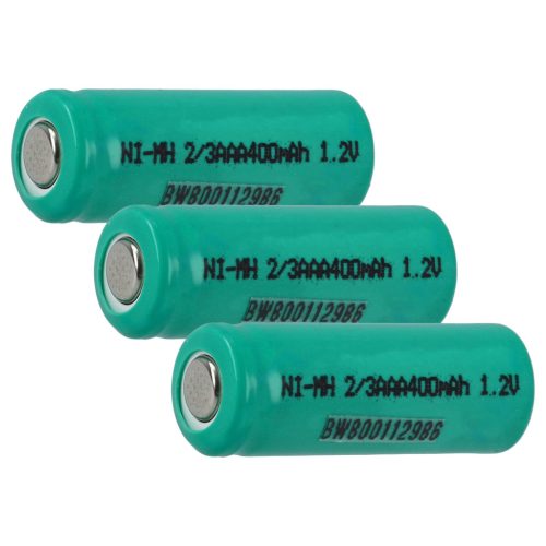 VHBW Akkumulátor cellák 2/3AAA - 400 mAh 1,2 V NiMH