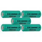 VHBW Akkumulátor cellák 2/3AAA - 400 mAh 1,2 V NiMH