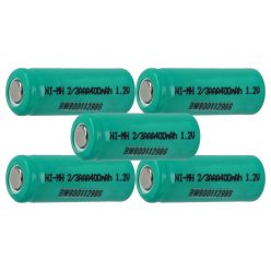 VHBW Akkumulátor cellák 2/3AAA - 400 mAh 1,2 V NiMH