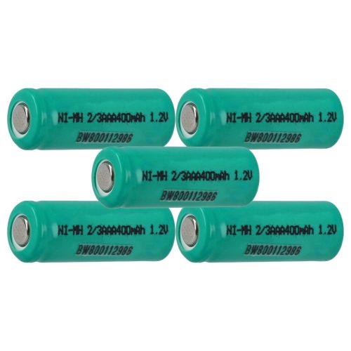 VHBW Akkumulátor cellák 2/3AAA - 400 mAh 1,2 V NiMH
