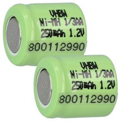 VHBW Model Maker Battery 1/3AA - 250 mAh 1.2 V NiMH