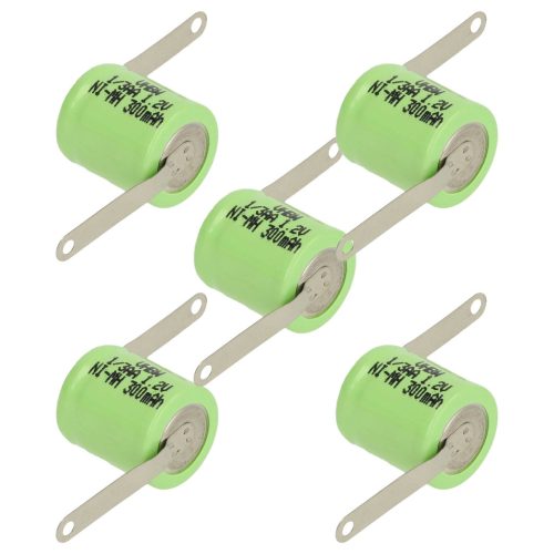 VHBW Gombelem Akkumulátor 1/3AA - 300 mAh 1,2 V NiMH