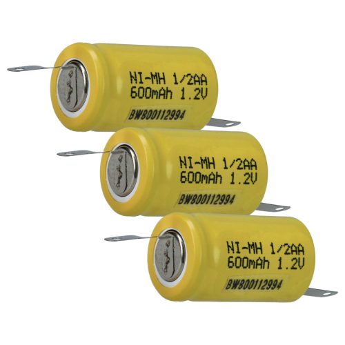 VHBW Model Maker Battery 1/2AA - 600 mAh 1.2 V NiMH
