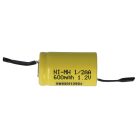 VHBW Model Maker Battery 1/2AA - 600 mAh 1.2 V NiMH