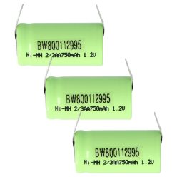 VHBW Model Maker Battery 2/3AA - 750 mAh 1.2 V NiMH
