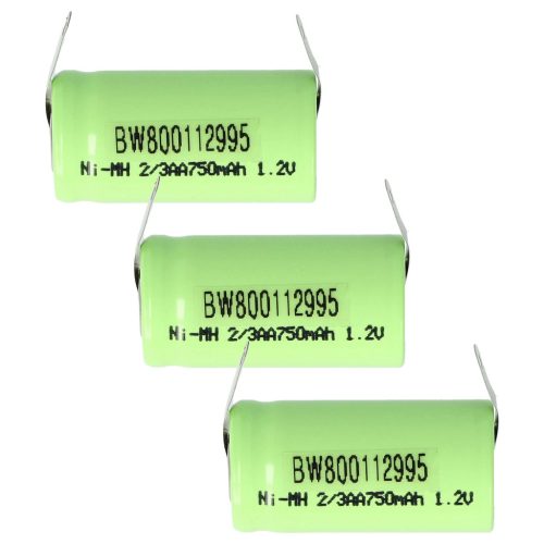 VHBW Model Maker Battery 2/3AA - 750 mAh 1.2 V NiMH