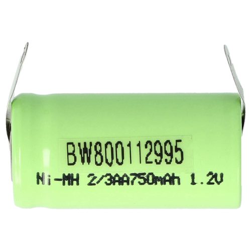 VHBW Modellkészítő Akkumulátor 2/3AA - 750 mAh 1,2 V NiMH