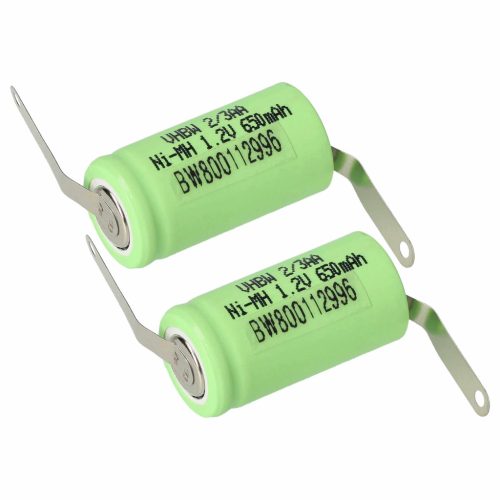 VHBW Modellkészítő Akkumulátor 2/3AA - 650 mAh 1,2 V NiMH