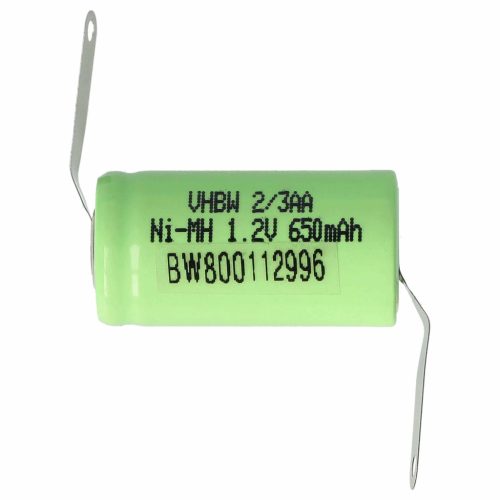 VHBW Modellkészítő Akkumulátor 2/3AA - 650 mAh 1,2 V NiMH