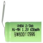 VHBW Model Maker Battery 2/3AA - 650 mAh 1.2 V NiMH