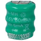 VHBW Battery 3/V80H 3 Pin - 80 mAh 3.6 V NiMH