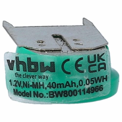 VHBW Battery V40H - 40 mAh 1.2 V NiMH