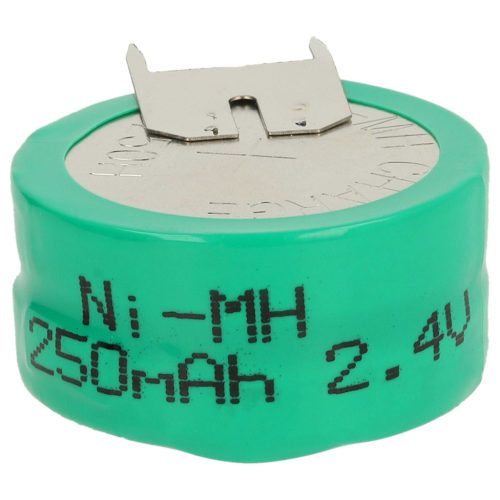 VHBW Knopfzellen-Akku 2/V250H - 250 mAh 2,4 V NiMH