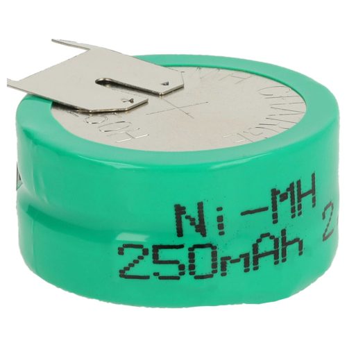VHBW Knopfzellen-Akku 2/V250H - 250 mAh 2,4 V NiMH