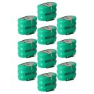 VHBW Button Cell Battery 3/V150H - 150 mAh 3.6 V NiMH