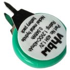 VHBW Button Cell Battery 1/V40H 2 Pins - 40 mAh 1.2 V NiMH