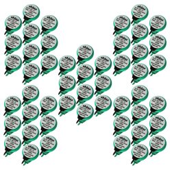 VHBW Gombelem Akkumulátor 1/V40H 2 Pins - 40 mAh 1,2 V NiMH