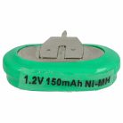 VHBW Button Cell Battery 1/V150H - 150 mAh 1.2 V NiMH