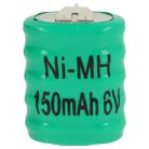 VHBW Battery 5/V150H - 150 mAh 6 V NiMH