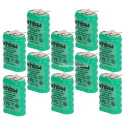 VHBW Gombelem Akkumulátor 6/V150H - 150 mAh 7,2 V NiMH
