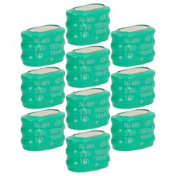 VHBW Button Cell Battery 3/V150H - 150 mAh 3.6 V NiMH