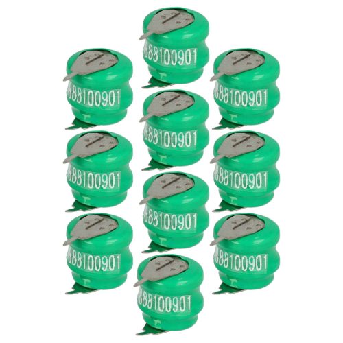 VHBW Gombelem Akku V40H 2-pin - 40 mAh 2,4 V NiMH