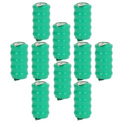 VHBW Gombelem Akkumulátor V80H - 80 mAh 6 V NiMH