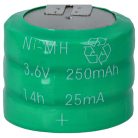 VHBW Gombelem Akku V250H - 250 mAh 3,6 V NiMH