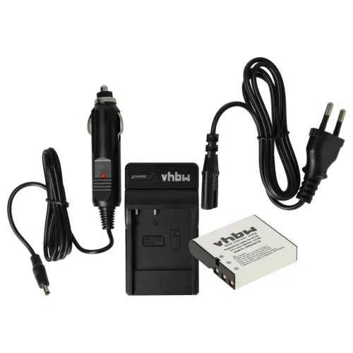 VHBW Charging Station and Battery NP-40DBA, NP-40 replacement - Charging set