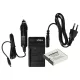 VHBW Charging Station and Battery NP-40DBA, NP-40 replacement - Charging set