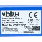 VHBW Mobiltelefon Akku Socket Mobile BAT-04800-01S - 4800 mAh 3,8 V Li-Ion
