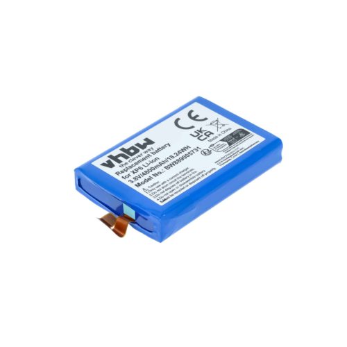 VHBW Mobiltelefon Akku Socket Mobile BAT-04800-01S - 4800 mAh 3,8 V Li-Ion